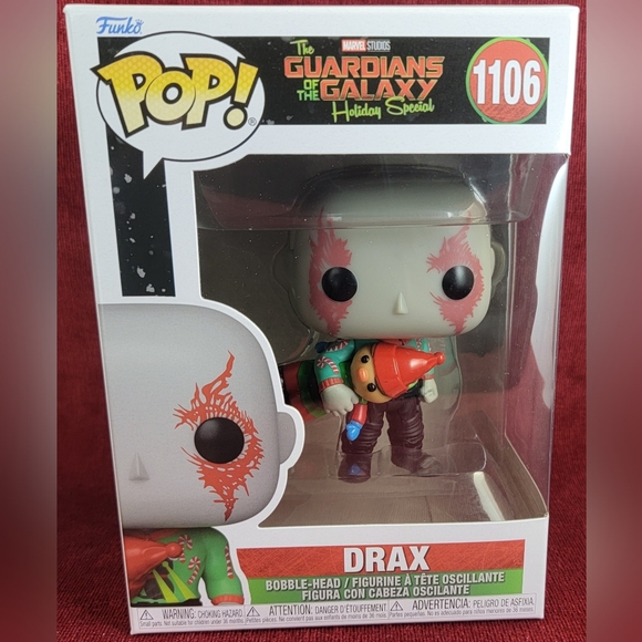 Drax funko # 1106 (nib) With pop protector - Picture 2 of 7
